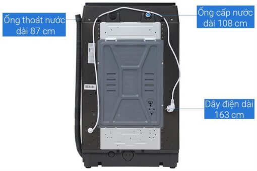 Máy giặt cửa trên Sharp 11 Kg ES-TM110CD-DS lồng đứng