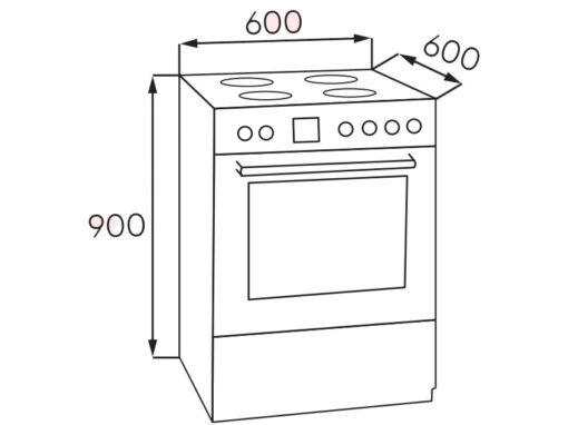 Bếp 4 từ kết hợp lò nướng Kaff KF-FRT6604IN 73 lít