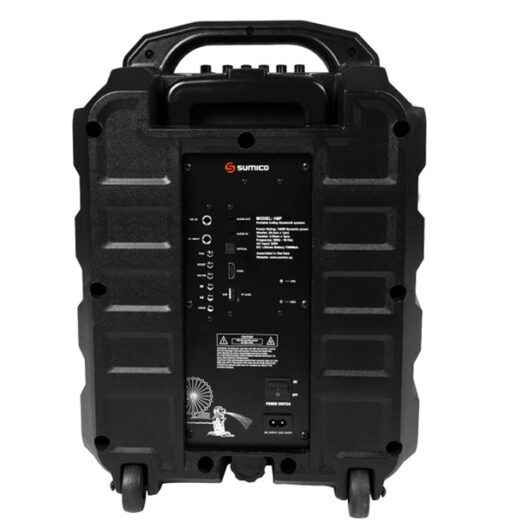 Loa Sumico H8P bass 20.3cm 100W pin 8h bluetooth 5.0 8kg