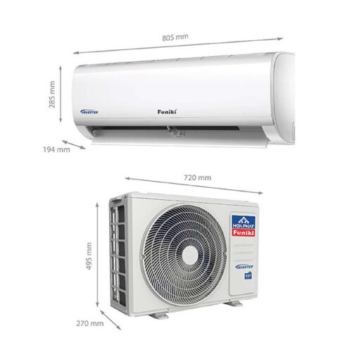 Điều hòa Funiki 2 chiều Inverter 12000 BTU HIH12TMU