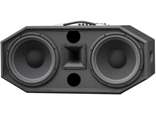 Loa Dalton xách tay K210H 850W bass 25cm pin 4h Bluetooth 5.2 26kg kèm 2 micro
