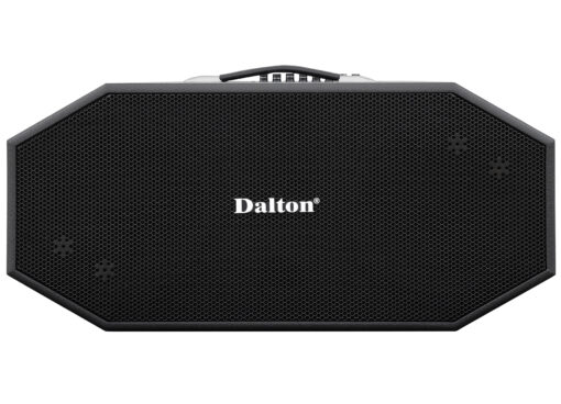 Loa Dalton xách tay K210H 850W bass 25cm pin 4h Bluetooth 5.2 26kg kèm 2 micro