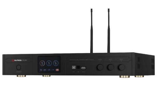 Ampli Sumico KA-400 400W/ch bluetooth 5.0 kèm điều khiển 2 micro