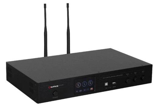 Ampli Sumico KA-400 400W/ch bluetooth 5.0 kèm điều khiển 2 micro