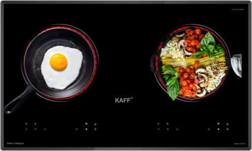 Bếp hồng ngoại 2 vùng nấu Kaff KF-073CC 4400W