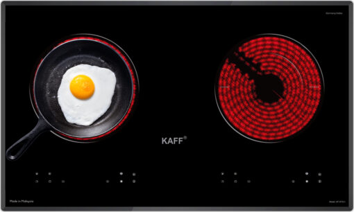 Bếp hồng ngoại 2 vùng nấu Kaff KF-073CC 4400W