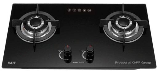 Bếp gas âm 2 lò nấu Kaff KF-219