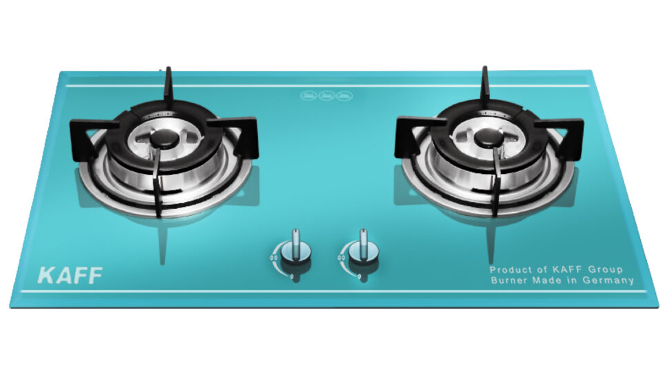 Bếp gas âm 2 vùng nấu Kaff KF-630