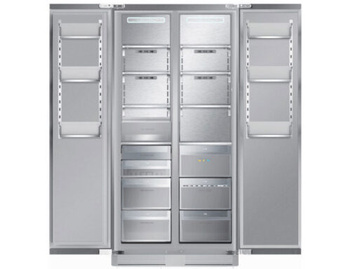 Tủ lạnh 4 cánh side by side âm toàn phần Kaff KF-BI555W Luxury 555 lít