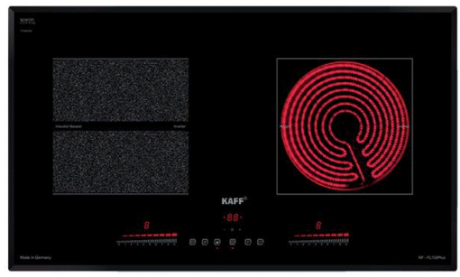 Bếp điện từ Kaff 2 vùng nấu KF-FL108 Plus 4500W