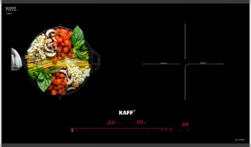 Bếp từ 2  vùng nấu Kaff KF-HID7348II 4000W