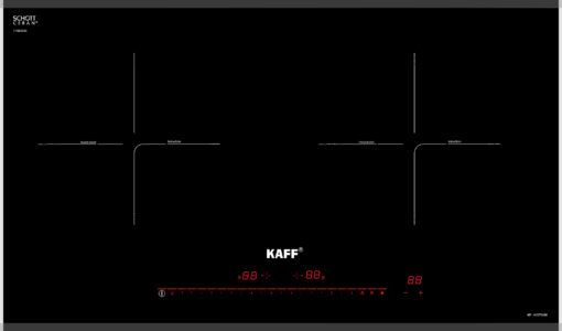 Bếp từ 2  vùng nấu Kaff KF-HID7348II 4000W
