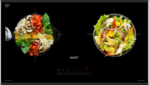 Bếp từ 2 vùng nấu Kaff KF-HMG5II 4400W