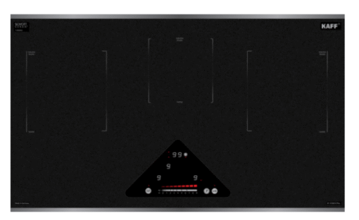 Bếp từ 3 vùng nấu Kaff KF-IC5801II Plus 7200W