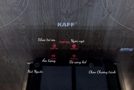 Bếp từ 2 vùng nấu Kaff KF-LCD2IG 4000W