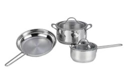 Bộ nồi cao cấp 3 món inox 304 Kaff KF-ST05304