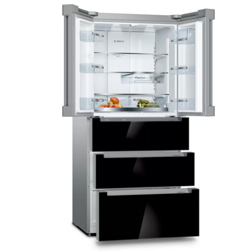 Tủ lạnh cửa kính Bosch 426 lít  KFN86AA76J Serie 6