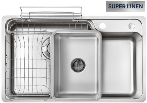 Chậu rửa inox Kluger 80cm KH8048SL Plus