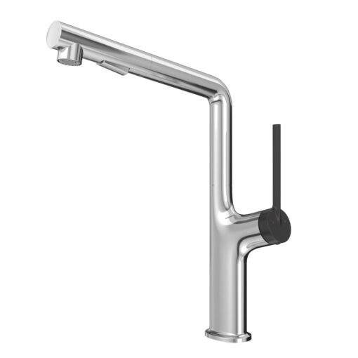 Vòi rửa Kluger dây rút nóng lạnh Chrome KLF0001C