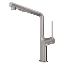 Vòi rửa Kluger dây rút nóng lạnh Nickel KLF0001S