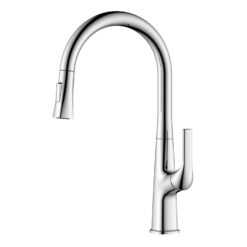Vòi rửa Kluger dây rút nóng lạnh Chrome KLF0002C