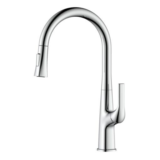 Vòi rửa Kluger dây rút nóng lạnh Chrome KLF0002C