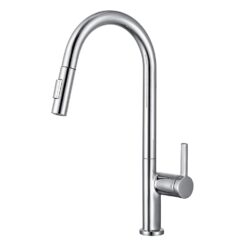 Vòi rửa Kluger dây rút nóng lạnh Chrome KLF0003C