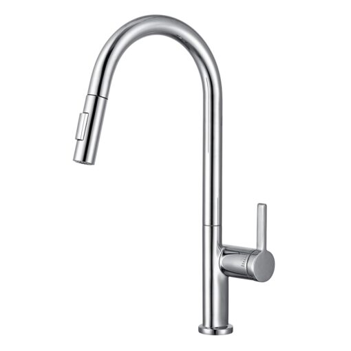 Vòi rửa Kluger dây rút nóng lạnh Chrome KLF0003C