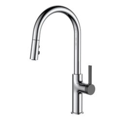 Vòi rửa Kluger dây rút nóng lạnh Chrome KLF0005C