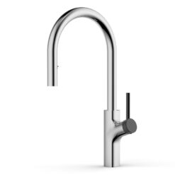 Vòi rửa Kluger dây rút nóng lạnh Chrome KLF0006C