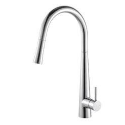Vòi rửa Kluger dây rút nóng lạnh Chrome KLF0009C