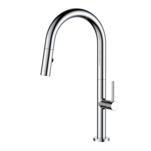 Vòi rửa Kluger dây rút nóng lạnh Chrome KLF0010C