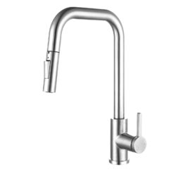 Vòi rửa Kluger dây rút nóng lạnh Chrome  KLF0011C