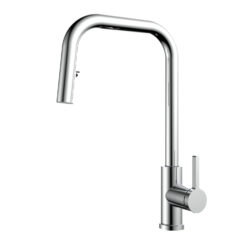 Vòi rửa Kluger dây rút nóng lạnh Chrome KLF0015C