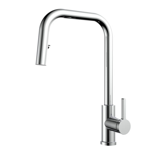 Vòi rửa Kluger dây rút nóng lạnh Chrome KLF0015C