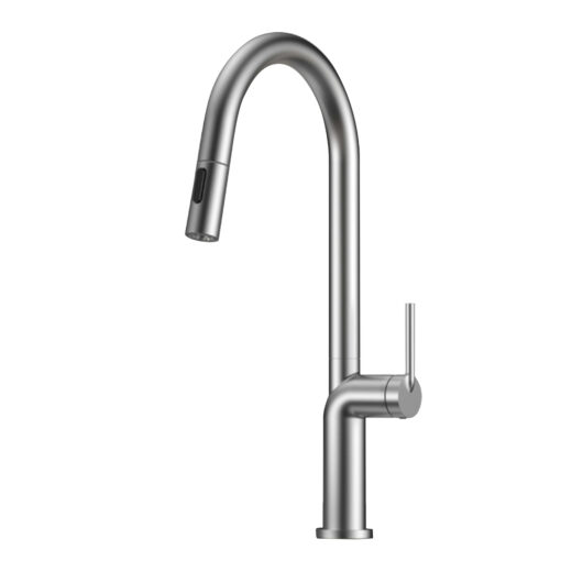 Vòi rửa Kluger dây rút nóng lạnh Satin KLF0020S