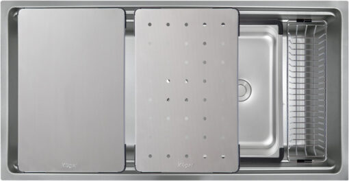 Chậu rửa inox Kluger 86cm KWU8161FS-S86 Plus