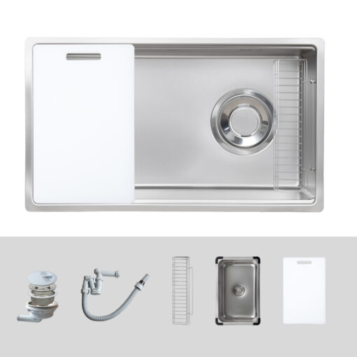 Chậu rửa inox Kluger 80cm KY8045SL Plus