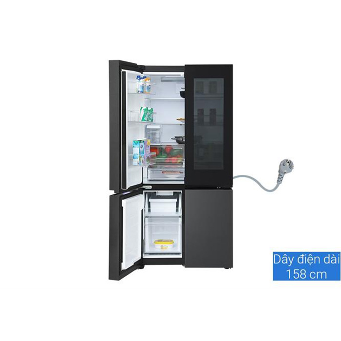 Tủ lạnh LG Inverter 576 lít Multi Door InstaView LFD58BLMAI
