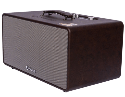 Loa Arirang MB2 Pro+ Plus Brown 200W Bass 16.5 cm kèm 2 Tay Mic