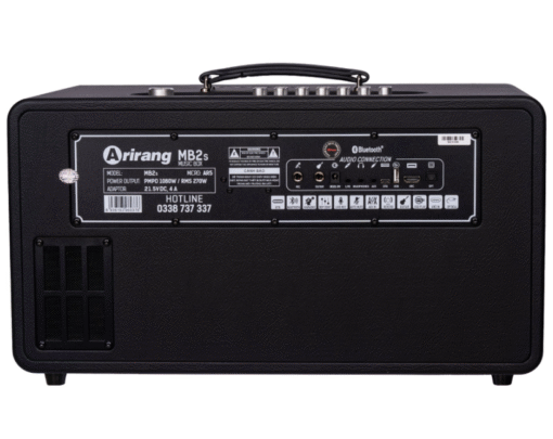 Loa Arirang MB2s bass 20cm 270W 14.3kg Bluetooth 5.0 kèm 2 Micro