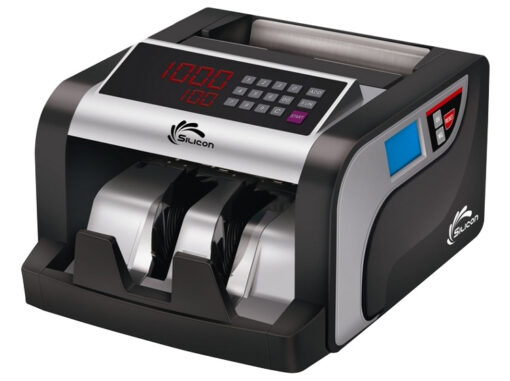 Máy đếm tiền Silicon MC-3600 6.5kg 1000 tờ/phút check tiền giả bằng UV