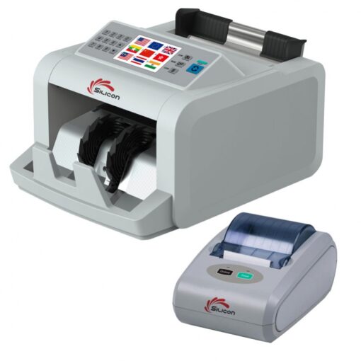Máy đếm tiền Silicon MC-7PLUS ( COMBO ) 6.2kg 1000 tờ/phút check tiền giả CIS