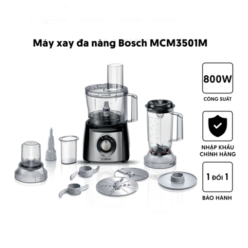 Máy xay đa năng Bosch MCM3501M 800W