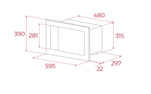 Lò vi sóng kết hợp nướng Teka ML 8200 BIS 20 lít