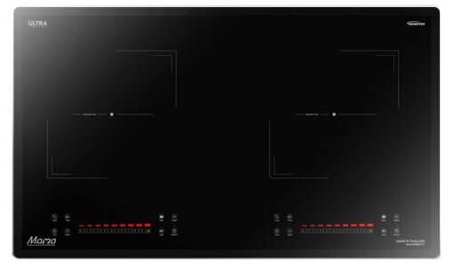 Bếp từ 2 vùng nấu Sunhouse Mama Inverter MMB82272-T Ultra Ceramic 4400W