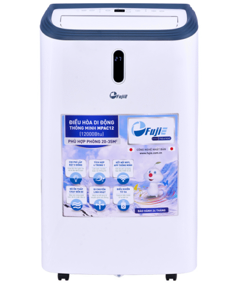 Máy điều hòa di động Fujie MPAC12 12.000 BTU 600ml