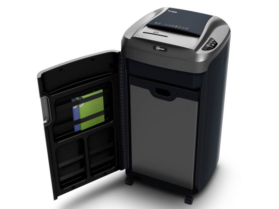 Máy hủy tài liệu công nghiệp Nikatei PS-2000M 60.6 lít 580W 15FPM