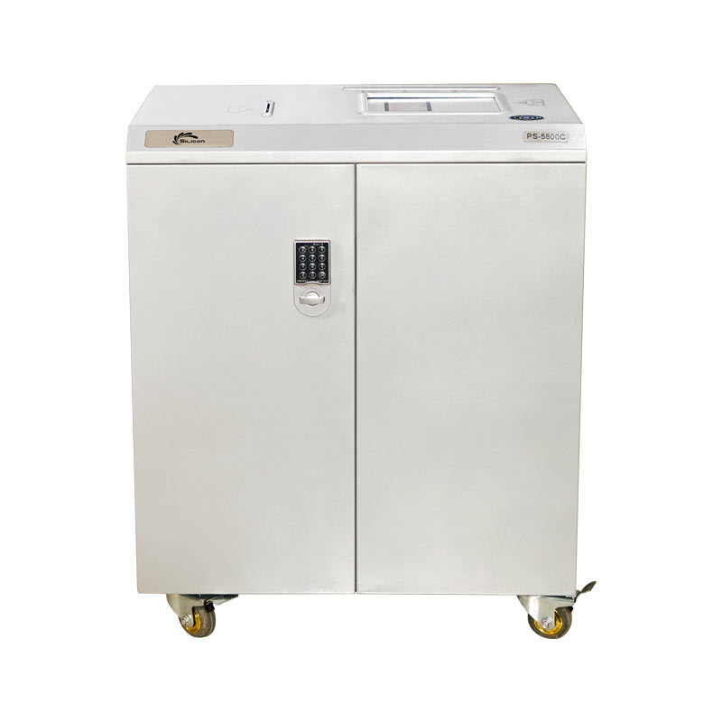 Máy hủy tài liệu Silicon PS-5800C 80 lít 1100W