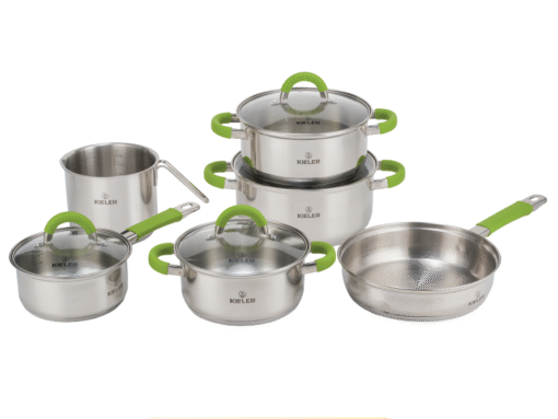 Bộ xoong nồi Kieler RW1003-10PCS